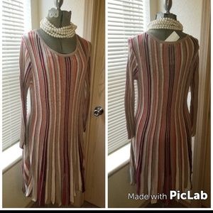 Multi Colored Stripe Dress